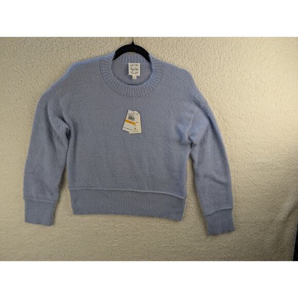 Hippie Rose Shirt Womens Small Blue Long Sleeve NWT - Picture 1 of 8